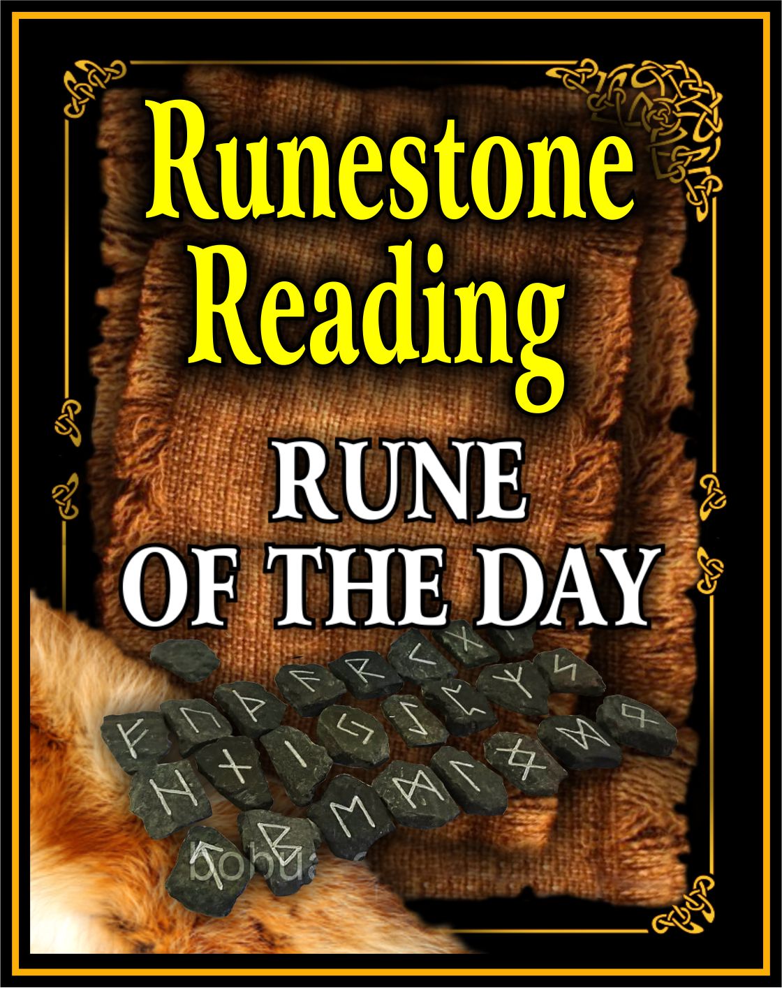 Runestones reading rune of the day mob