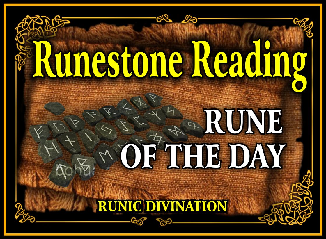 Runestones reading rune of the day web