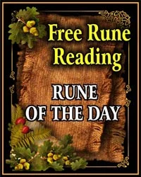 Rune of the day Free Rune reading online 